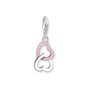 Thomas Sabo Pendentif Charm cœur rose argent 925