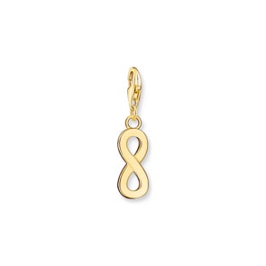 Thomas Sabo Charm-Anhänger Unendlichkeitszeichen vergoldet