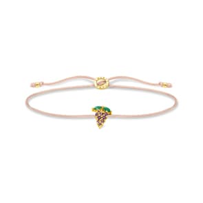 Thomas Sabo Charm Club Armband Little Secret Weintraube gold
