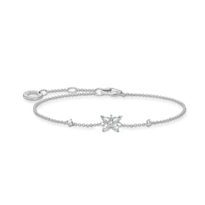 Thomas Sabo Charm club bracelet butterfly white stone