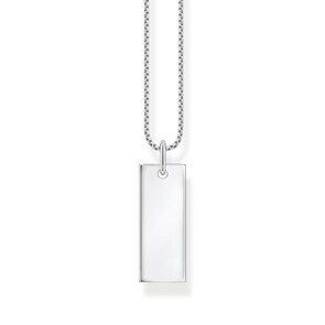 Thomas Sabo Charm club Necklace tag silver
