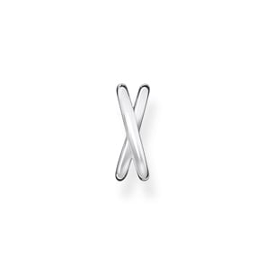 Thomas Sabo Charm Club Ohrklemme doppel silber