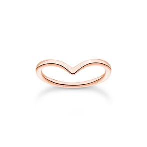 Thomas Sabo Ring V-Form roségold