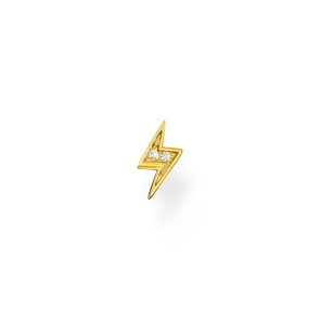 Thomas Sabo Einzel Ohrstecker Blitz gold