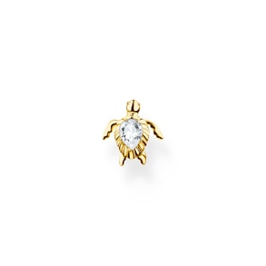 Thomas Sabo Einzel Ohrstecker Schildkröte gold