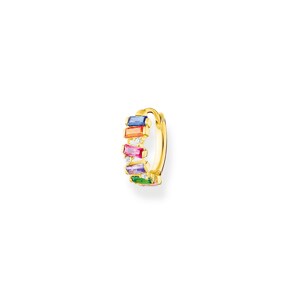 Thomas Sabo Charm Club Créole pierres colorées or