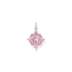 Thomas Sabo Heritage Pink Pendentif en argent avec pierres rose vif