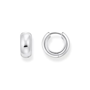 Thomas Sabo Hoop Earrings Creolen Mini-Chunky-Form Silber