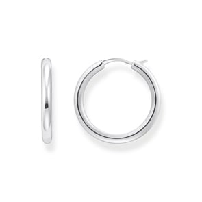 Thomas Sabo Hoop Earrings Creolen mit klassisch-elegantem Design Silber