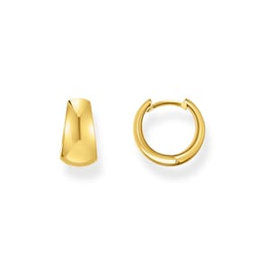 Thomas Sabo Hoop Earrings Creolen Trapezform vergoldet
