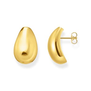 Thomas Sabo Ohrringe Teardrop-Form vergoldet