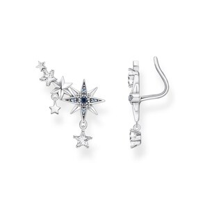 Thomas Sabo Ohrringe Ear Climber Royalty Sterne silber