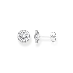 Thomas Sabo Clous d'oreilles avec pierres blanches argent