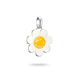 Thomas Sabo SMILEYWORLD® Daisy Charm-Anhänger Connect Silber