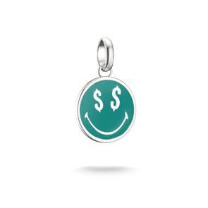 Thomas Sabo SMILEYWORLD® Dollars Charm-Anhänger Connect Silber