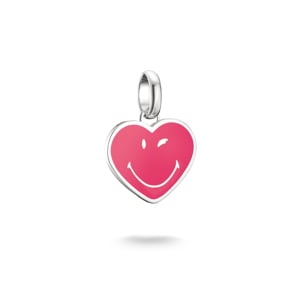 Thomas Sabo SMILEYWORLD® Heart Charm-Anhänger Connect Silber