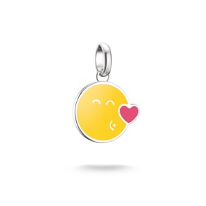 Thomas Sabo SMILEYWORLD® Kiss Charm-Anhänger Connect Silber