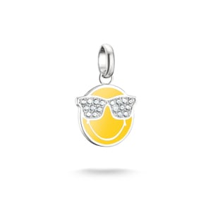 Thomas Sabo SMILEYWORLD® Sunglasses Charm-Anhänger Connect Silber