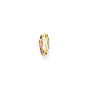 Thomas Sabo Charm Club Créole pierres colorées or