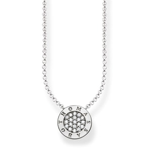 Thomas Sabo Sterling Silver Glam & Soul Collier Classic avec Pavé