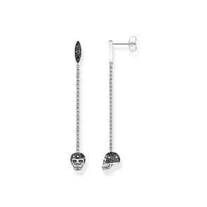 Thomas Sabo Sterling Silver Glam & Soul Ohrringe Totenkopf