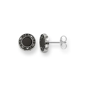 Thomas Sabo Sterling Silver Glam & Soul Ohrstecker Classic Pavé Schwarz