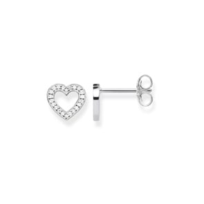 Thomas Sabo Sterling Silver Glam & Soul Ohrstecker Herzen Gross