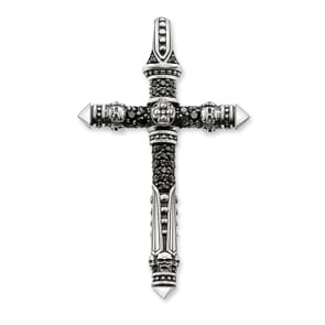 Thomas Sabo Sterling Silver Rebel at Heart Anhänger Kreuz