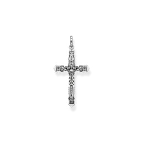 Thomas Sabo Sterling Silver Rebel at Heart Pendentif croix
