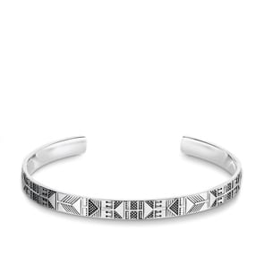Thomas Sabo Sterling Silver Rebel at Heart Armreif Ethno
