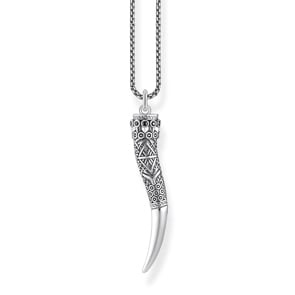 Thomas Sabo Sterling Silver Rebel at Heart Kette Acanthus Horn