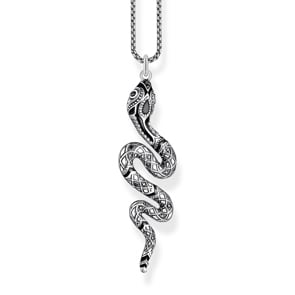 Thomas Sabo Sterling Silver Rebel at Heart Kette Schlange