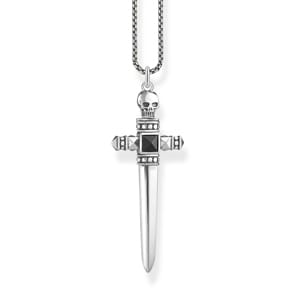 Thomas Sabo Sterling Silver Rebel at Heart Chaîne épée