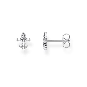 Thomas Sabo Sterling Silver Rebel at Heart Ohrstecker Bourbonische Lilie