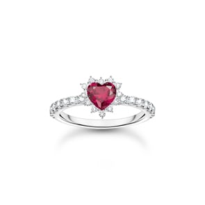 Thomas Sabo True Romance Herz-Ring Romance Silber