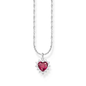 Thomas Sabo True Romance Kette mit Herz-Anhänger Romance Silber