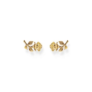 Thomas Sabo True Romance Ohrstecker Roses Romance vergoldet