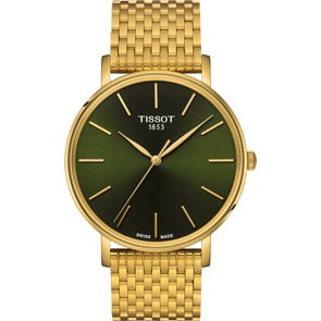 Tissot Everytime Gent Goldig / Grün