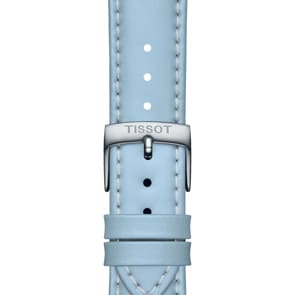 Tissot Lederarmband blau 18 mm