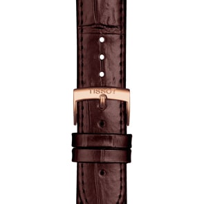 Tissot Lederarmband braun 20 mm