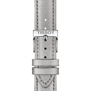 Tissot Lederarmband grau 16 mm