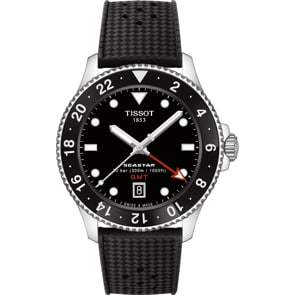 Tissot Seastar 1000 GMT 40mm Schwarz
