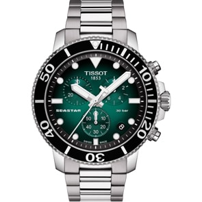Tissot Seastar 1000 Quartz Chronograph Grün