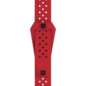 Tissot Sideral Kautschukarmband rot