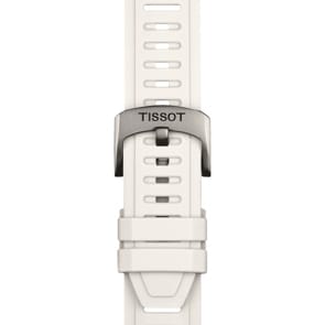 Tissot Silikonarmband weiss 21 mm