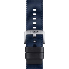 Tissot Stoffarmband blau 22 mm