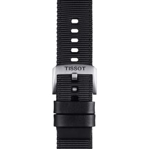 Tissot Stoffarmband schwarz 22 mm