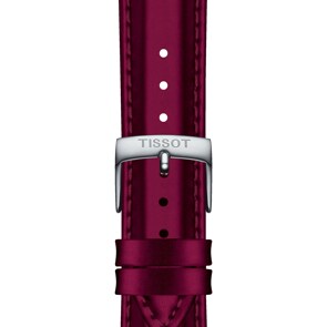 Tissot Synthetikarmband bordeaux 18 mm
