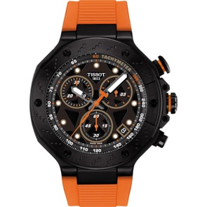 Tissot T-Race Chronograph Schwarz / Orange