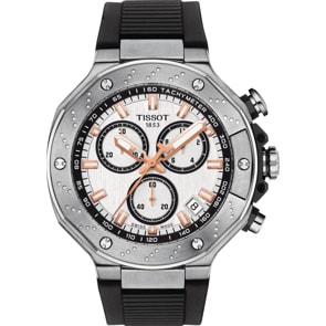 Tissot T-Race Chronograph Silikon schwarz